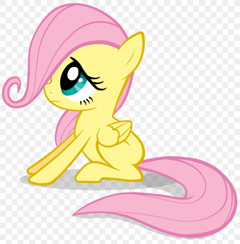 Fluttershy Pony Applejack Princess Cadance DeviantArt, PNG, 4666x4742px, Watercolor, Cartoon, Flower, Frame, Heart Download Free