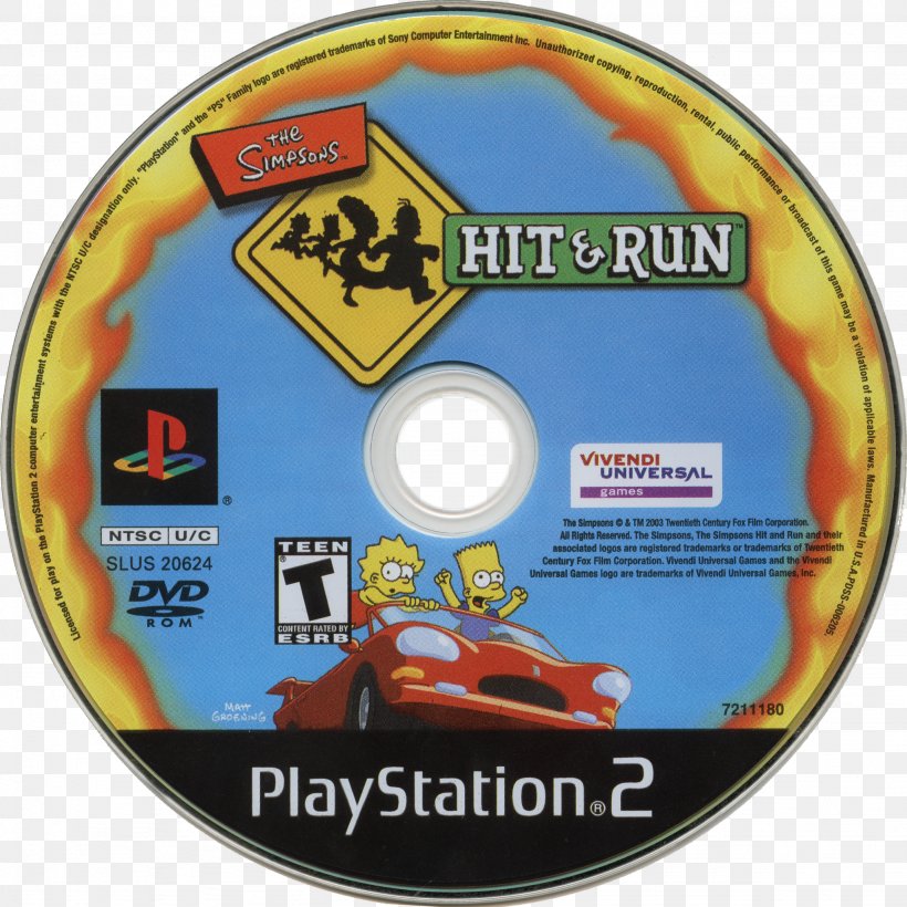 PlayStation 2 The Simpsons: Hit & Run PlayStation 3 The Simpsons Game GameCube, PNG, 2048x2048px, Watercolor, Cartoon, Flower, Frame, Heart Download Free