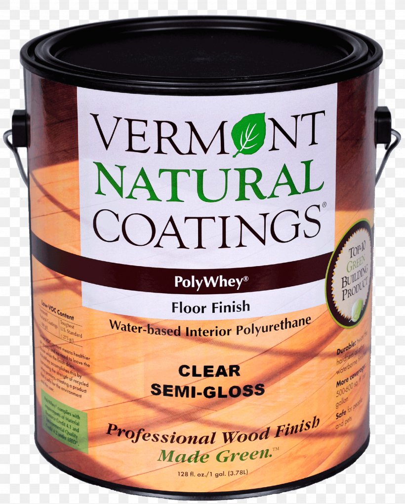 Vermont Natural Coatings Polywhey Floor Finish Satin Gallon 900102 Vermont Natural Coatings 101251 Polywhey Floor Product Varnish Quart, PNG, 2000x2491px, Varnish, Floor, Material, Quart Download Free