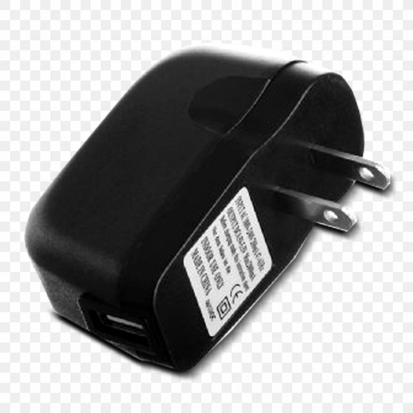 AC Adapter Battery Charger Micro-USB, PNG, 1500x1500px, Ac Adapter, Adapter, Alternating Current, Battery Charger, Black Download Free