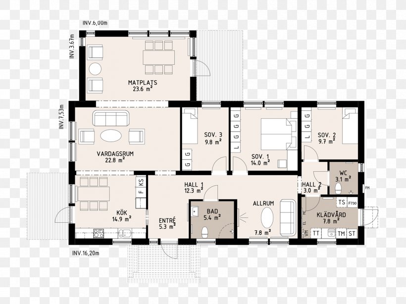 Floor Plan Nybro Municipality Villa House Planlösning, PNG, 1707x1280px, Floor Plan, Area, Arealberegning Av Bygninger, Drawing, House Download Free
