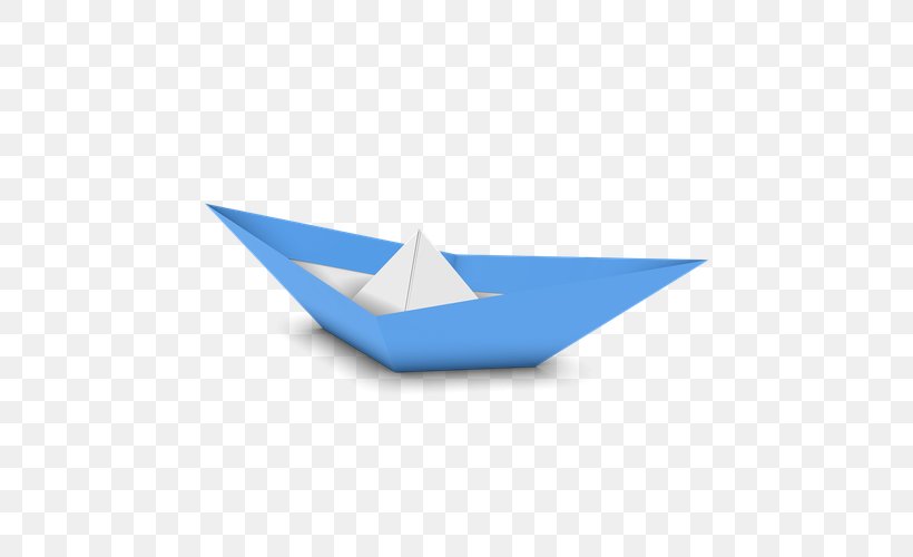 Origami Paper Origami Paper Simatic S5 PLC Angle, PNG, 500x500px, Paper, Blue, Boat, Diagonal, Origami Download Free