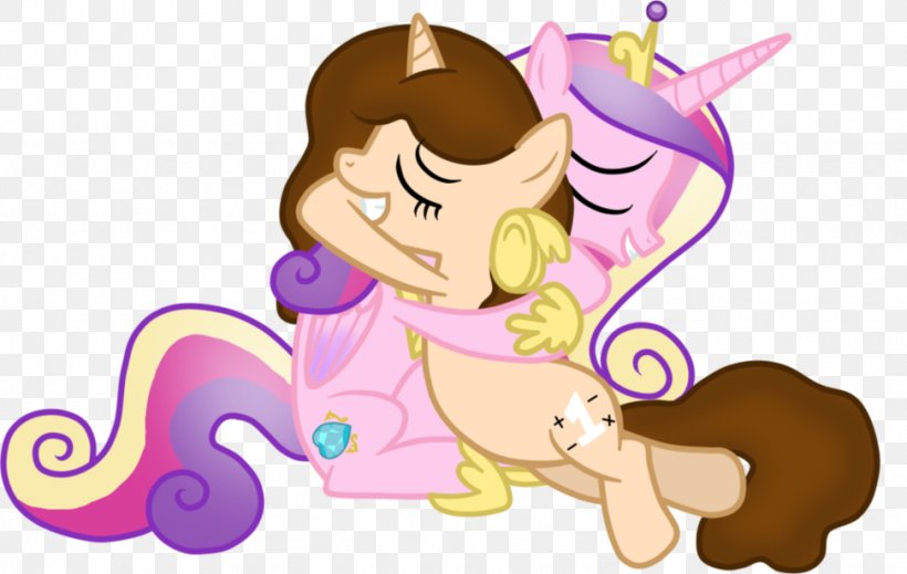Princess Cadance Pony Hug Clip Art, PNG, 973x616px, Watercolor, Cartoon, Flower, Frame, Heart Download Free