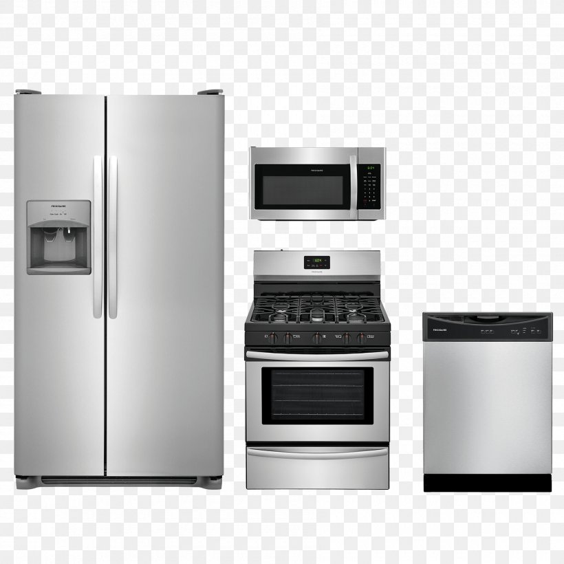 Refrigerator Frigidaire Home Appliance Cooking Ranges Microwave Ovens, PNG, 1800x1800px, Refrigerator, Cooking Ranges, Dishwasher, Electric Stove, Freezers Download Free