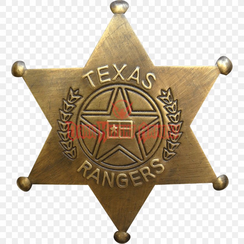 United States Badge Sheriff Texas Ranger Division Police, PNG, 850x850px, United States, American Frontier, Badge, Brass, Christmas Ornament Download Free