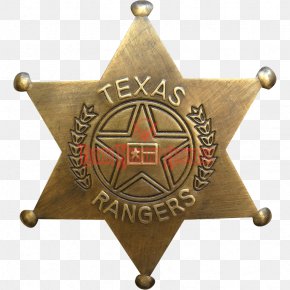 Texas Rangers - United States Badge Sheriff Texas Ranger Division Police PNG