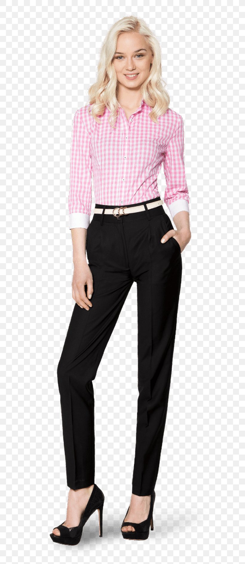 Blouse Sleeve Pants Dress Shirt, PNG, 655x1886px, Blouse, Abdomen, Calvin Klein, Clothing, Dress Download Free