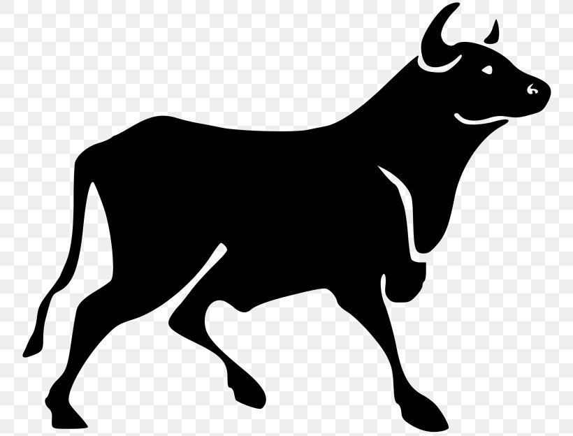 Brahman Cattle Bull Clip Art, PNG, 768x624px, Cattle, Black, Black And White, Brahman Cattle, Bucking Bull Download Free