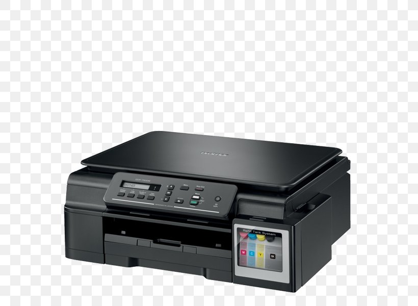 Brother Industries Multi-function Printer Inkjet Printing Brother DCP-T500, PNG, 600x600px, Brother Industries, Brother Dcpt300, Brother Dcpt500, Continuous Ink System, Device Driver Download Free