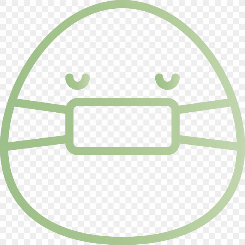 Emoji Medical Mask Corona Virus Disease, PNG, 2999x3000px, Emoji, Circle, Corona Virus Disease, Green, Line Download Free