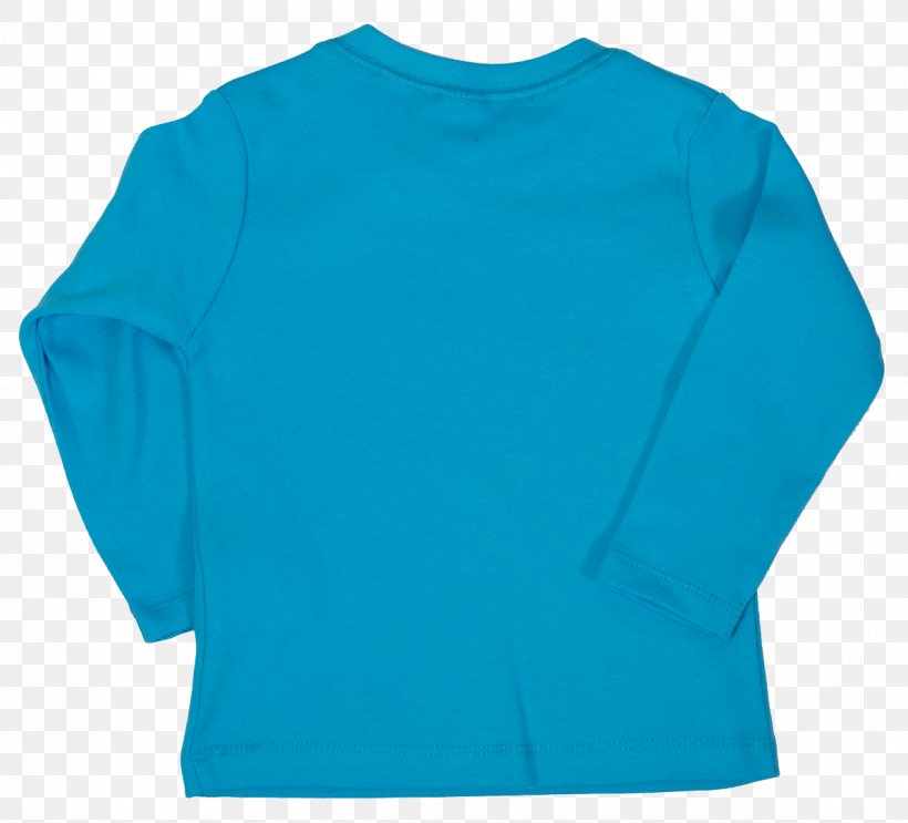 Long-sleeved T-shirt Long-sleeved T-shirt Shoulder Bluza, PNG, 1200x1088px, Tshirt, Active Shirt, Aqua, Azure, Blue Download Free