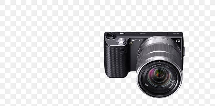 Mirrorless Interchangeable-lens Camera Sony NEX-5 Camera Lens Sony Corporation, PNG, 718x407px, Sony Nex5, Camera, Camera Lens, Cameras Optics, Canon Download Free