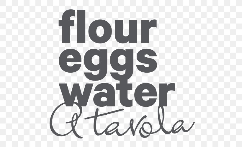 Pasta Italian Cuisine Tramsheds Flour Eggs Water, PNG, 500x500px, Pasta, Area, Black, Black And White, Brand Download Free