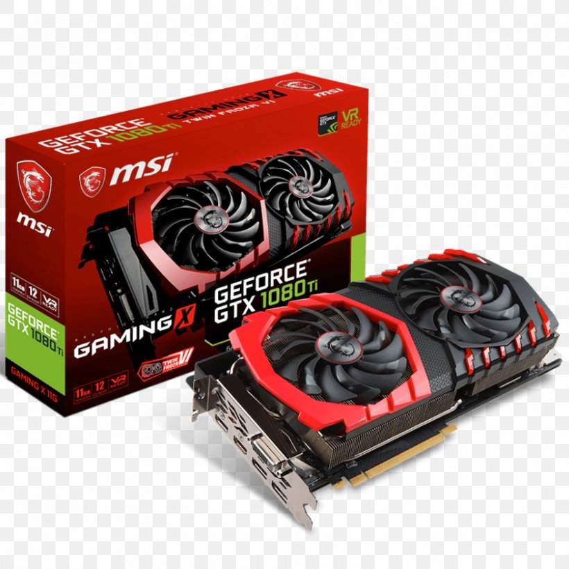 Graphics Cards & Video Adapters NVIDIA GeForce GTX 1080 Ti 英伟达精视GTX Micro-Star International, PNG, 877x877px, Graphics Cards Video Adapters, Cable, Computer Component, Computer Cooling, Digital Visual Interface Download Free