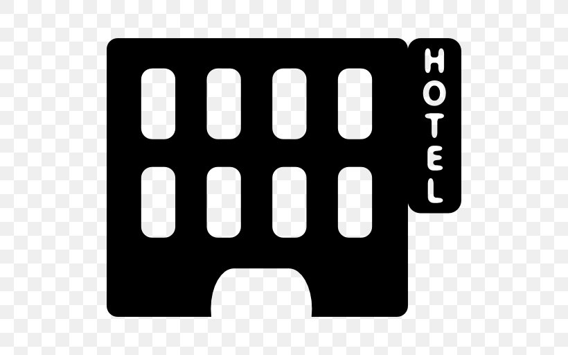 Hotel Clip Art, PNG, 512x512px, Hotel, Area, Black, Black And White, Brand Download Free
