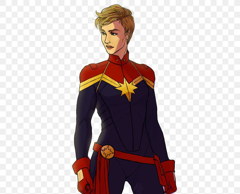 Carol Danvers Marvel Vs. Capcom: Infinite Superhero, PNG, 500x663px, Carol Danvers, Art, Arts, Cartoon, Costume Design Download Free