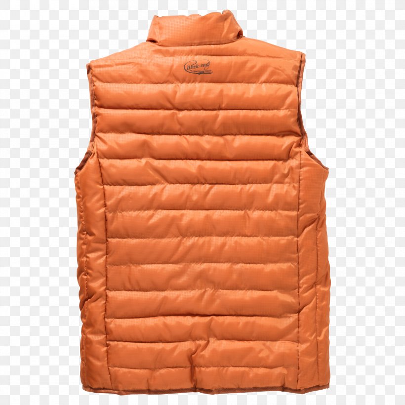 Gilets, PNG, 2333x2333px, Gilets, Orange, Outerwear, Peach, Sleeve Download Free