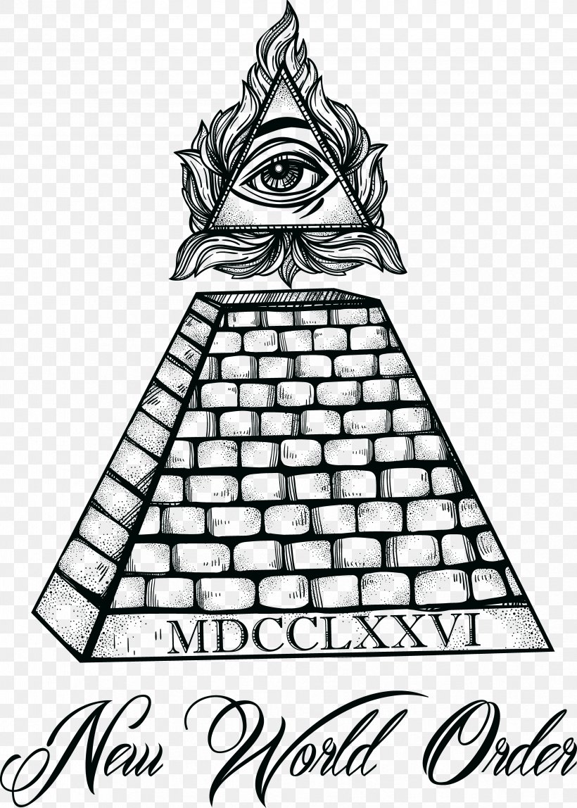 The Book Of Earl Drawing Eye Of Providence Illustration, PNG, 3352x4696px, Drawing, Art, Black And White, Book, Christmas Tree Download Free