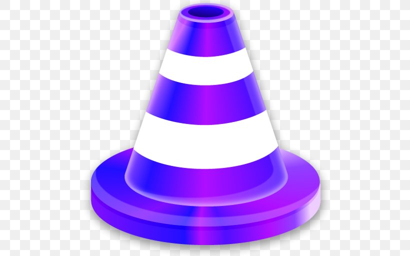 VLC Media Player Computer Software JuceVLC Free And Open-source Software, PNG, 512x512px, Vlc Media Player, Cobalt Blue, Computer Program, Computer Software, Cone Download Free
