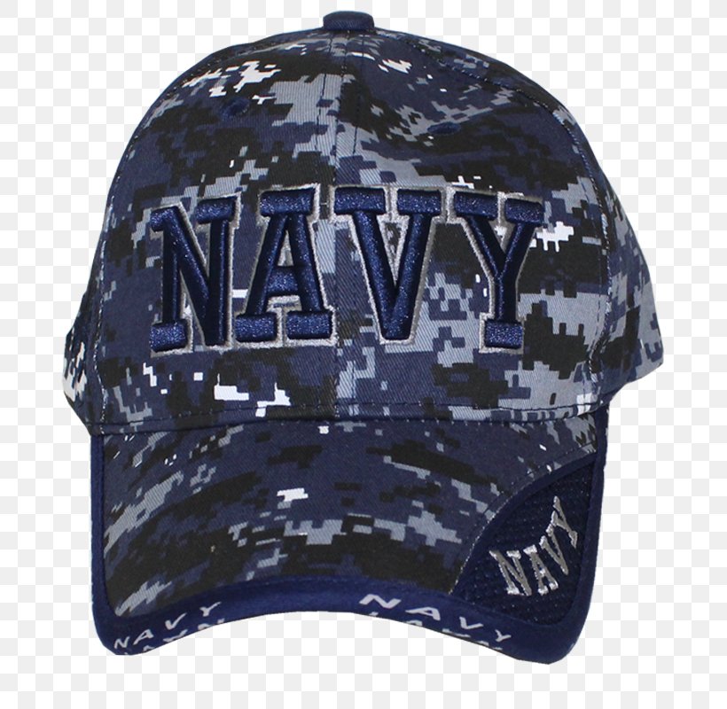 Baseball Cap United States Navy Military Camouflage, PNG, 800x800px, Baseball Cap, Battle Dress Uniform, Cap, Hat, Headgear Download Free