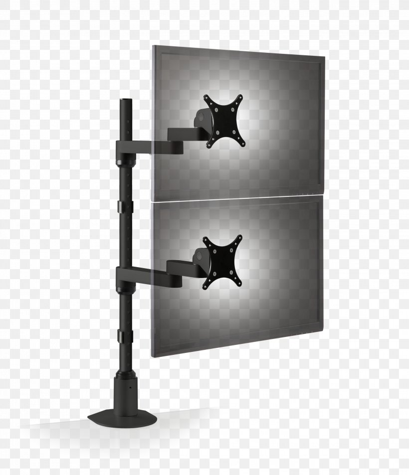 Flat Display Mounting Interface Computer Monitors Multi-monitor Monitor Mount Flat Panel Display, PNG, 2848x3311px, Flat Display Mounting Interface, Adapter, Articulating Screen, Black And White, Computer Download Free