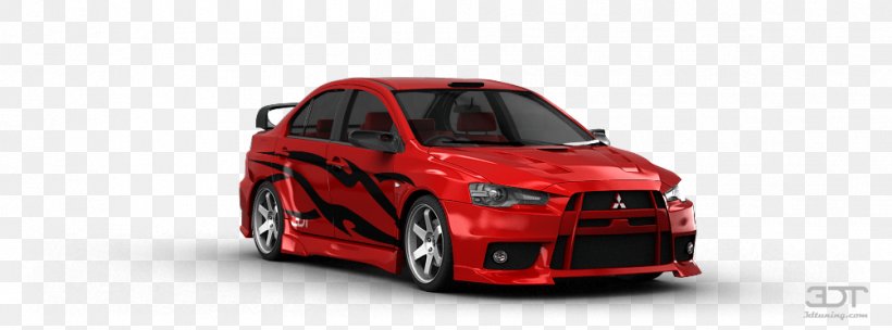 Mitsubishi Lancer Evolution City Car Mitsubishi Motors Motor Vehicle, PNG, 1004x373px, Mitsubishi Lancer Evolution, Automotive Design, Automotive Exterior, Bumper, Car Download Free