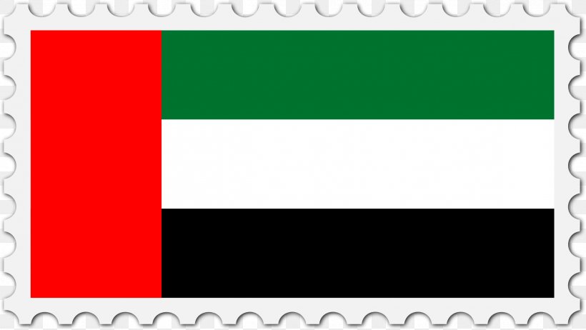 Flag Of The United Arab Emirates National Flag Postage Stamps Clip Art, PNG, 2396x1351px, Flag Of The United Arab Emirates, Area, Brand, Burj Khalifa, Email Download Free