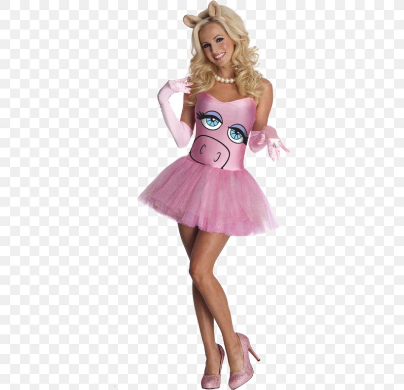 Miss Piggy Kermit The Frog The Muppets Gonzo Costume, PNG, 500x793px, Miss Piggy, Clothing, Clothing Accessories, Cocktail Dress, Costume Download Free