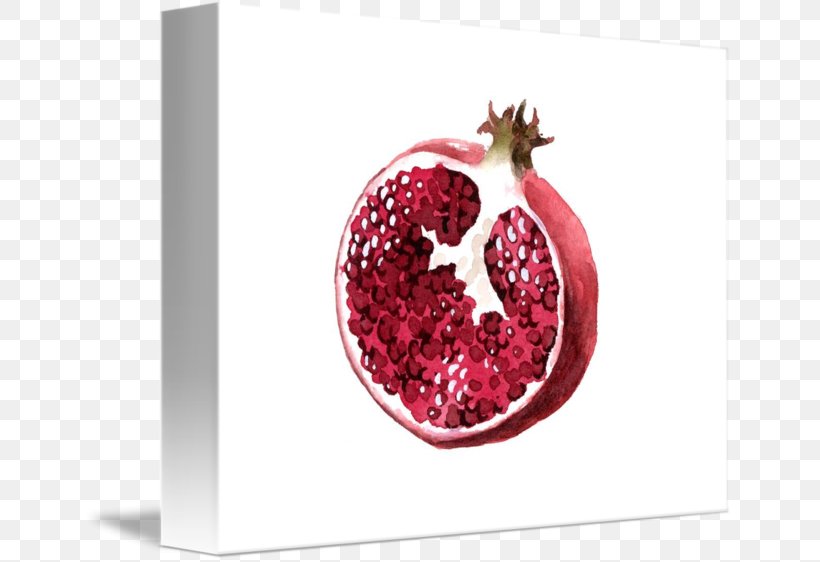 Pomegranate Juice Food Fine Art Painting, PNG, 650x562px, Pomegranate Juice, Art, Berry, Christmas Ornament, Fine Art Download Free