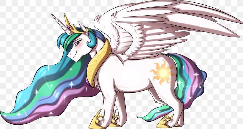 Princess Celestia Drawing Pony Illustration Image, PNG, 2912x1552px, Watercolor, Cartoon, Flower, Frame, Heart Download Free
