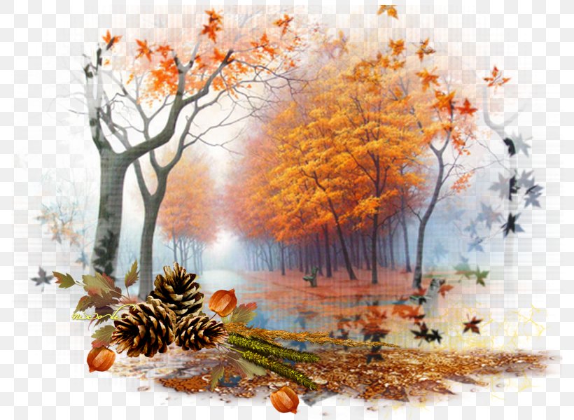 Desktop Wallpaper Nature Autumn Landscape, PNG, 800x600px, Nature, Art, Artist, Autumn, Branch Download Free