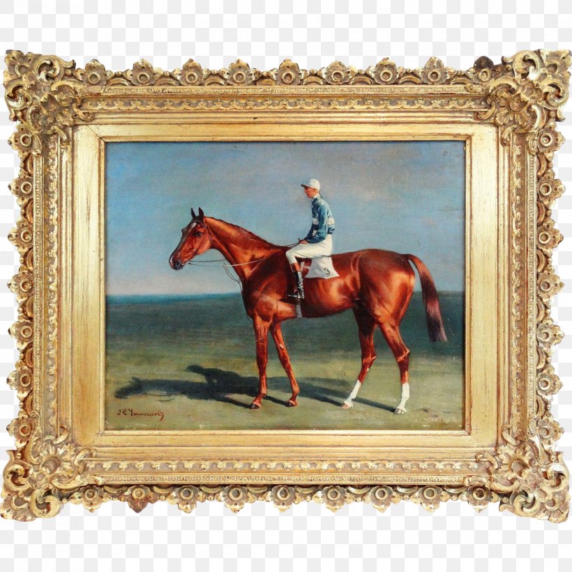 Horse Jockey Oil Painting Equestrian, PNG, 1731x1731px, 19th Century, Horse, Antique, Art, Collectable Download Free