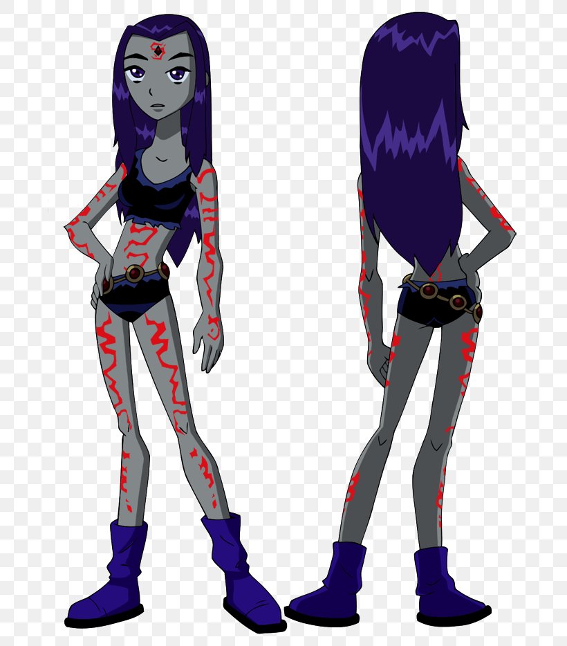 Raven Beast Boy Starfire Tim Drake Robin, PNG, 681x934px, Raven, Beast Boy, Birthmark, Character, Costume Download Free