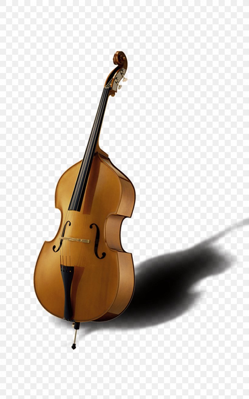 Bass Violin Musical Instrument String Instrument, PNG, 1000x1600px, Watercolor, Cartoon, Flower, Frame, Heart Download Free