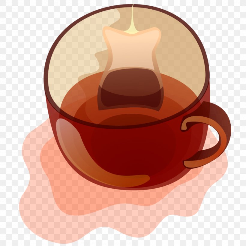 Tea Coffee Glass Illustration, PNG, 900x900px, Tea, Coffee, Coffee Cup, Cup, Drawing Download Free