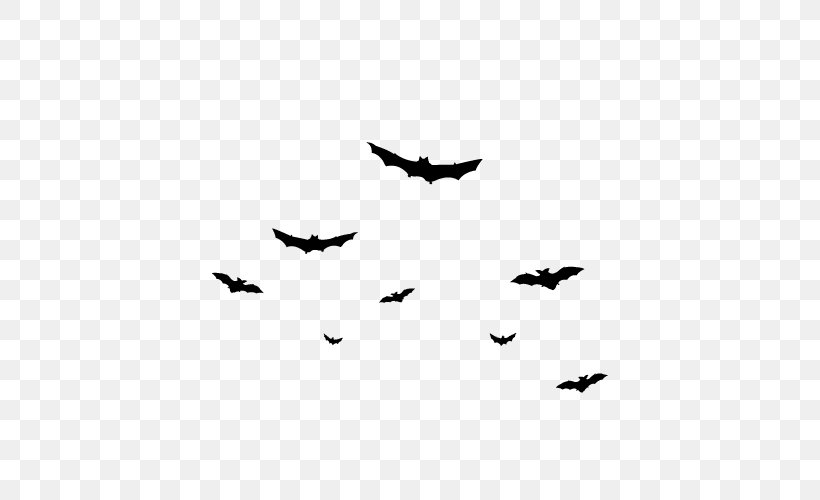 Bat Halloween Flight Cartoon, PNG, 500x500px, Bat, Animation, Bird, Black, Black And White Download Free