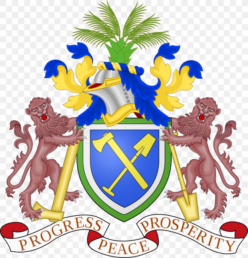 Coat Of Arms Of The Gambia Janjanbureh, Gambia Economic Development World Map, PNG, 984x1024px, Coat Of Arms Of The Gambia, Area, Artwork, Azure, Coat Of Arms Download Free