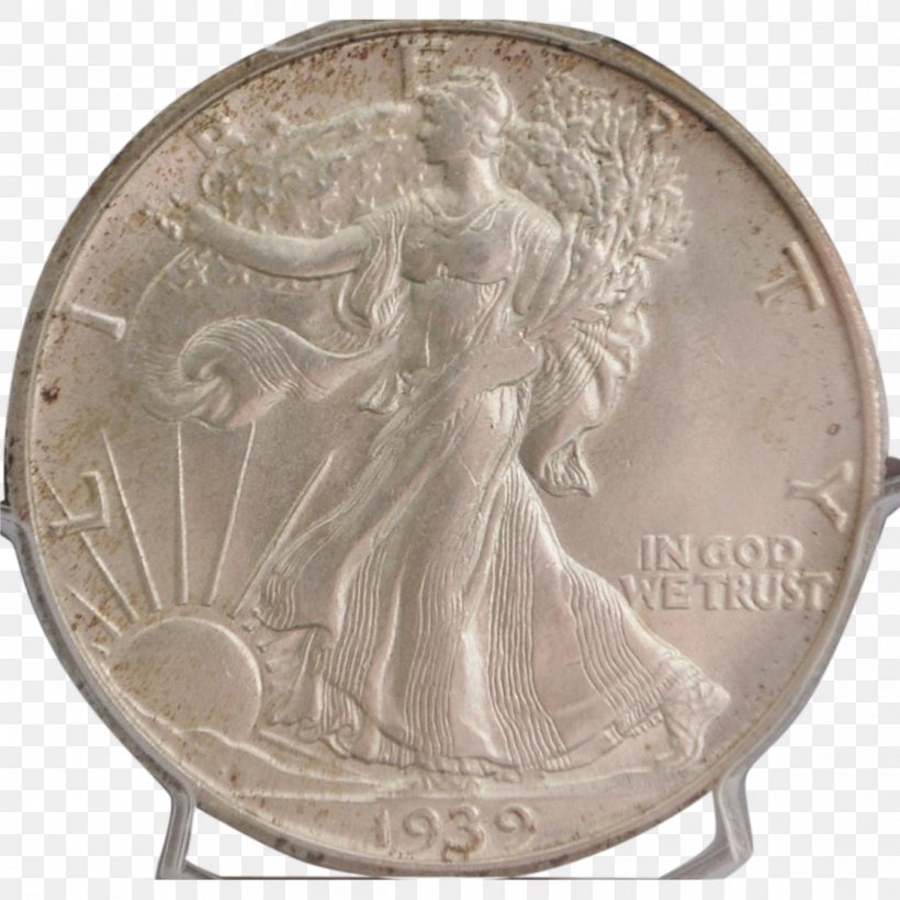 Coin United States Walking Liberty Half Dollar Penny, PNG, 1115x1115px, Coin, Cent, Currency, Dollar Coin, Half Dollar Download Free