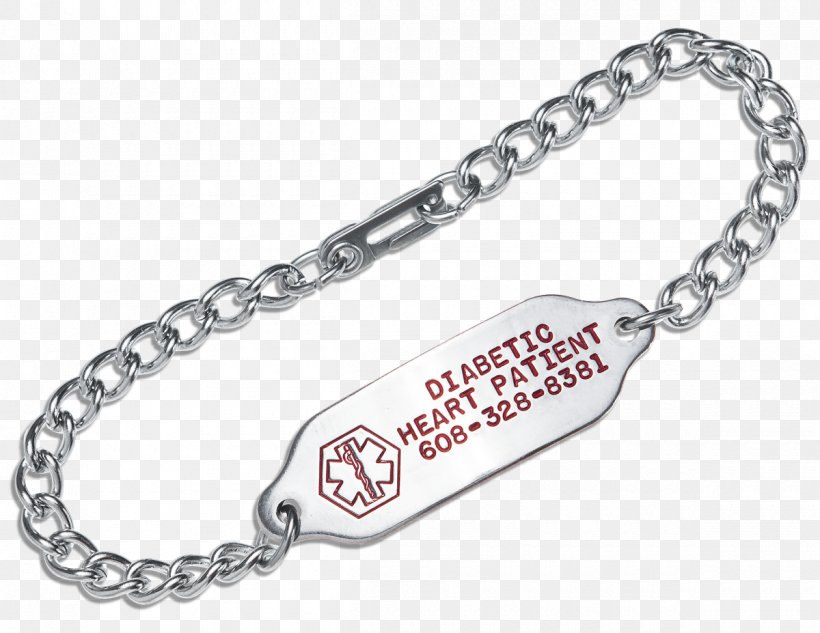 Bracelet Medical Identification Tag MedicAlert Engraving Necklace, PNG, 1200x927px, Bracelet, Allergy, Bangle, Chain, Charm Bracelet Download Free
