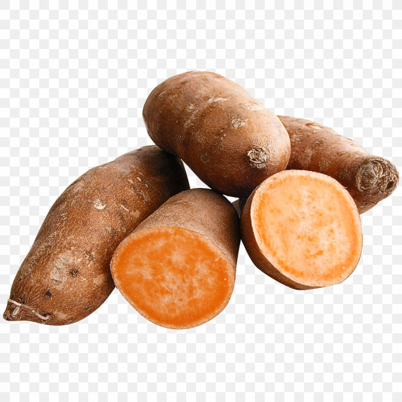 Food Root Vegetable Cumberland Sausage Tuber Sweet Potato, PNG, 1200x1200px, Food, Cumberland Sausage, Kielbasa, Morteau Sausage, Root Vegetable Download Free