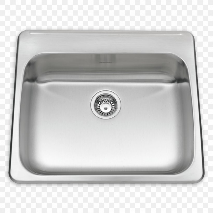 Sink Kitchen Bowl Stainless Steel Gootsteen, PNG, 1000x1000px, Sink, American Standard Brands, Bathroom, Bathroom Sink, Bowl Download Free