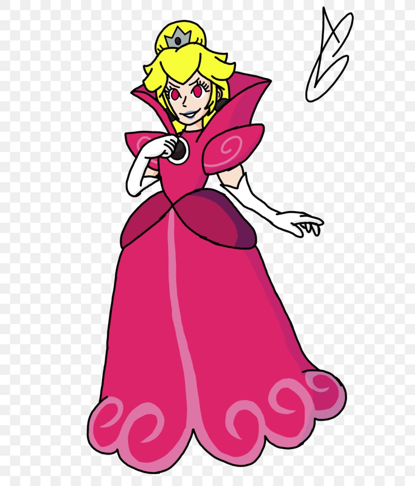 Super Princess Peach Shroob Female, PNG, 600x960px, Watercolor, Cartoon, Flower, Frame, Heart Download Free