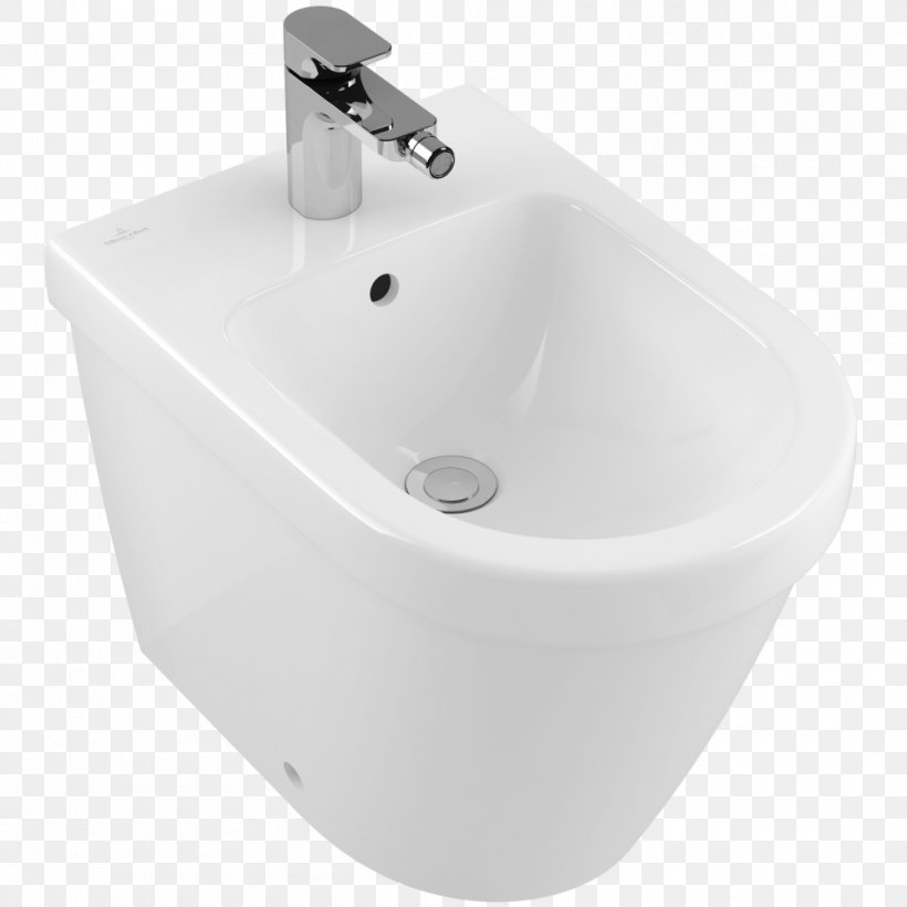 Bidet Villeroy & Boch Ceramic Bathroom Porcelain, PNG, 1000x1000px, Bidet, Bathroom, Bathroom Sink, Bowl, Ceramic Download Free