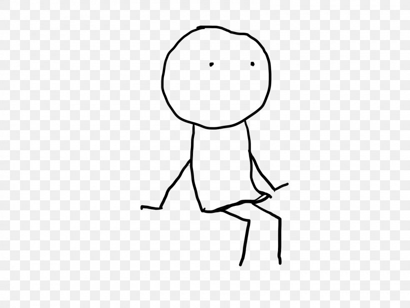 Stick Figure Drawing Thumb Sitting Eye, PNG, 1600x1200px, Watercolor ...