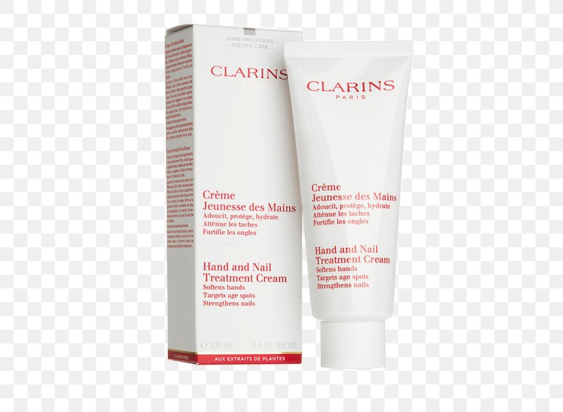 Clarins Hand And Nail Treatment Cream Lotion, PNG, 600x600px, Cream, Clarins, Cosmetics, Gel, Hand Download Free