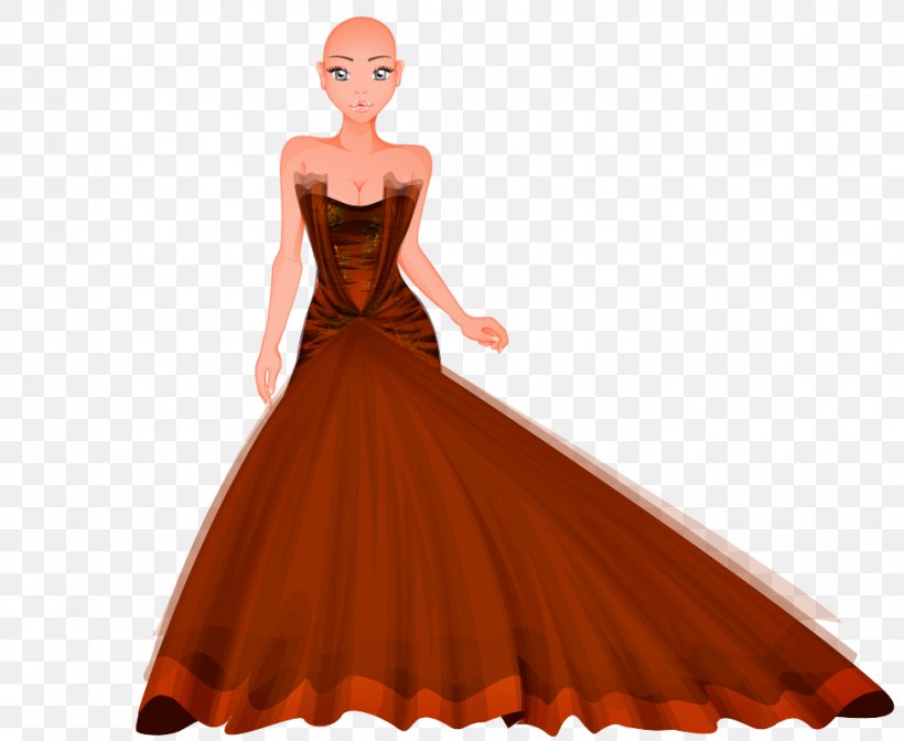 Gown Cocktail Dress Fashion, PNG, 976x800px, Watercolor, Cartoon, Flower, Frame, Heart Download Free