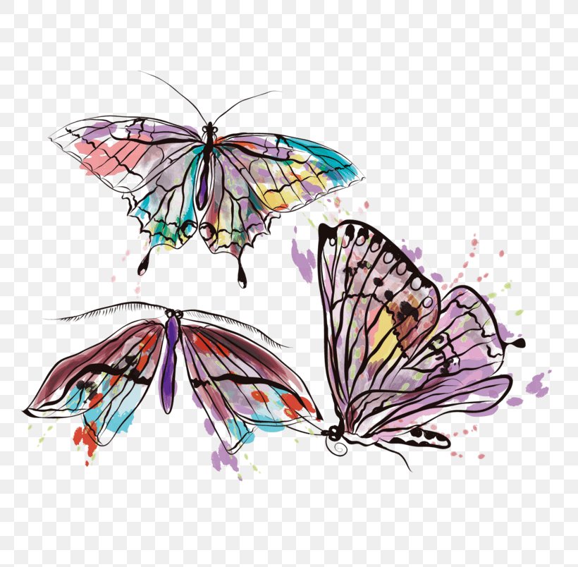 Temporary Tattoos Waterproof Tattoo Stickers Insect Vector Graphics, PNG, 804x804px, Tattoo, Abziehtattoo, Body Art, Brush Footed Butterfly, Butterfly Download Free