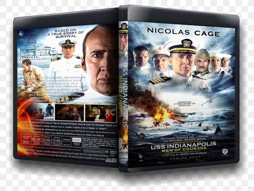 USS Indianapolis: Men Of Courage War Film Nicolas Cage 720p, PNG, 1023x768px, 2016, Uss Indianapolis Men Of Courage, Dvd, Film, Highdefinition Video Download Free