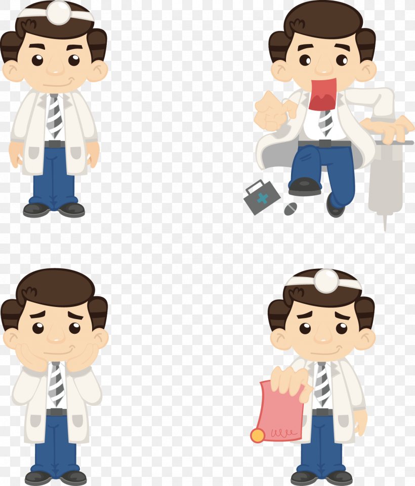 Cartoon Physician, PNG, 1473x1721px, Cartoon, Drawing, Figurine, Health Care, Hospital Download Free