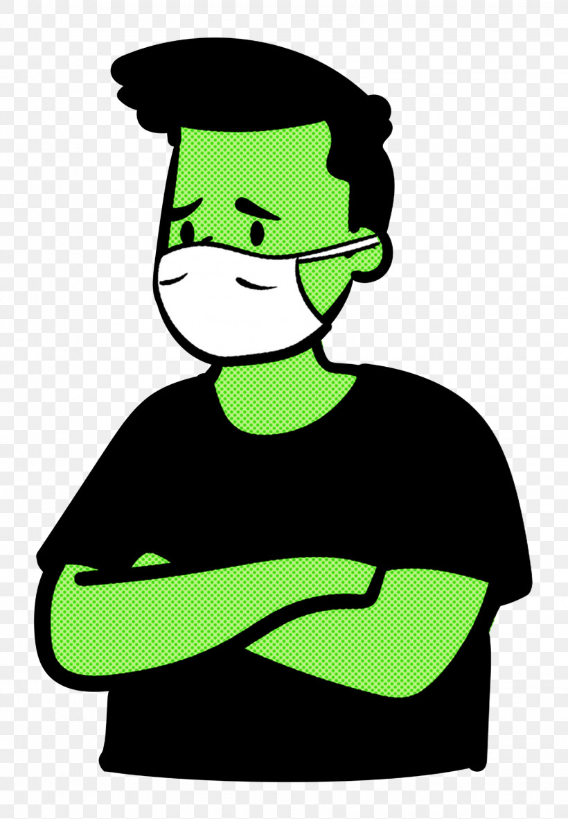 Man Medical Mask Coronavirus, PNG, 1735x2500px, Man, Behavior, Cartoon, Character, Coronavirus Download Free